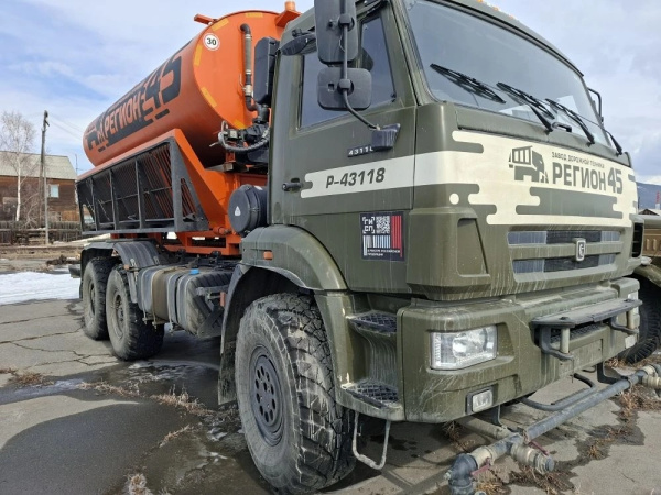 ЗДТ Регион 45 Р-43118 на шасси КамАЗ 43118 6x6 КДМ — Б/У, 2024 г.