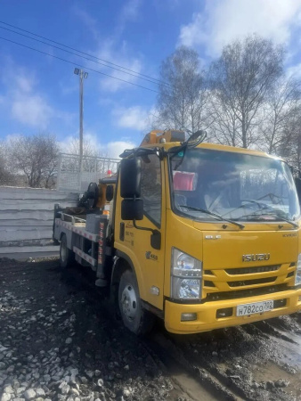 Isuzu ELF 5.5 Автовышка ELF KV100 — Б/У, 2024 г.
