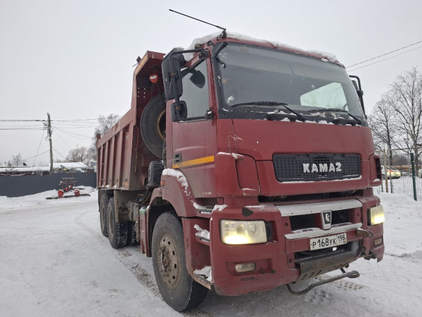 КамАЗ 6580 6x4 Самосвал 6580-S5 — Б/У, 2018 г.