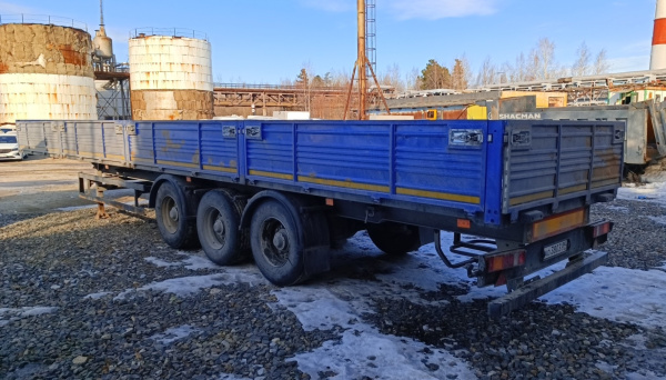 МАЗ 975830 Полуприцеп бортовой — Б/У, 2024 г.