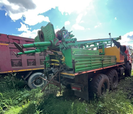 КАМАЗ 43118 6x6 Буровая установка УРБ-2Д3 — Б/У, 2022 г.