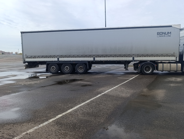BONUM 9142 Полуприцеп шторный 914296-04 — Б/У, 2024 г.