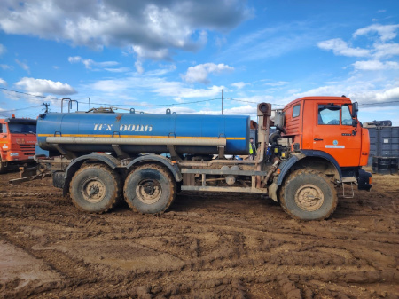 НПО Трансмастер 4671 на шасси КамАЗ 43118 6x6 Автоцистерна пищевая 4671М2-20 — Б/У, 2022 г.