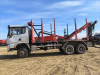 Shacman (Shaanxi) SX 6x6 Сортиментовоз с КМУ 3258А3 — Б/У, 2024 г.