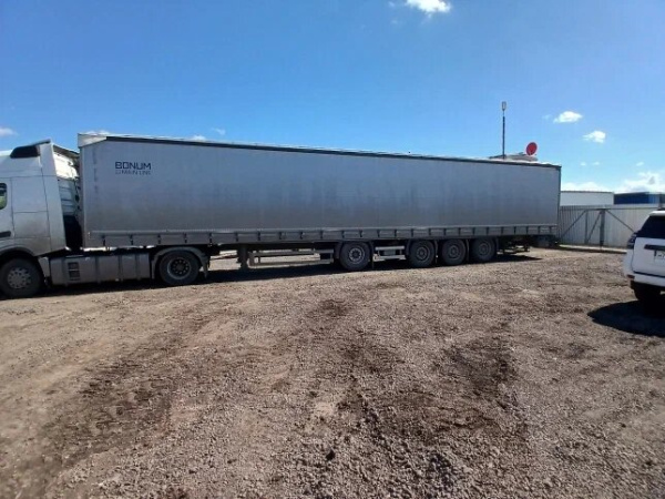 BONUM 9142 Полуприцеп шторный 914296-04 — Б/У, 2024 г.