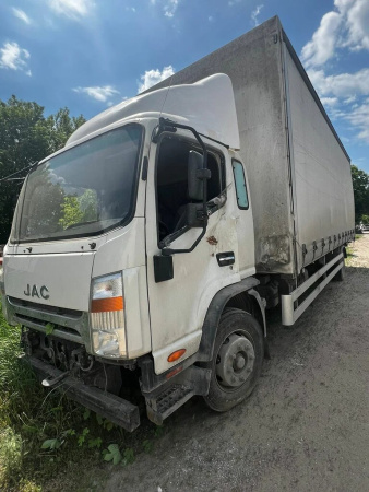Новый завод 3008 на шасси JAC N120 Бортовой 3008D4 Новый завод — Б/У, 2022 г.