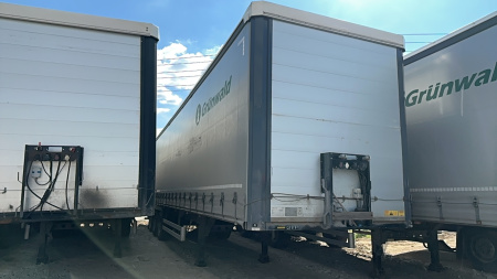 GRUNWALD 9453-0000010-10 Полуприцеп шторный/бортовой — Б/У, 2024 г.