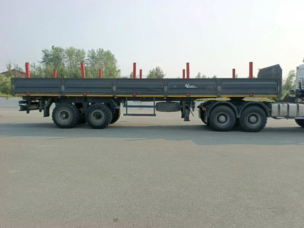 ЧМЗАП 93853 Полуприцеп тяжеловоз 2 оси 93853С-02 — Б/У, 2024 г.