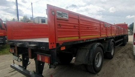 МАЗ 938660 Полуприцеп бортовой 938660-2010 — Б/У, 2023 г.