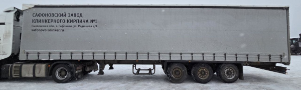 BONUM 9142 Полуприцеп шторный 914296-04 — Б/У, 2024 г.