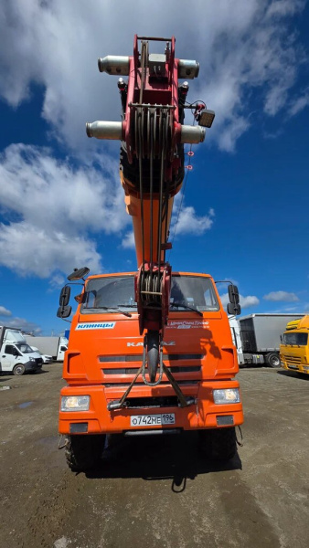 Клинцовский автокрановый завод (КАЗ) КС-55713 на шасси КамАЗ 43118 6x6 Автокран КС-55713-5К-4 — Б/У, 2022 г.