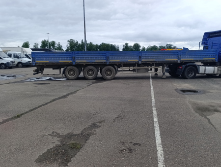 Туймазинский завод автобетоновозов 5885 Полуприцеп бортовой 588513 — Б/У, 2023 г.