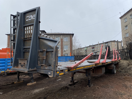 САВ (СпецАвто-Восток) 9318 Полуприцеп тяжеловоз 2 оси 931822-0000090-E30 — Б/У, 2022 г.