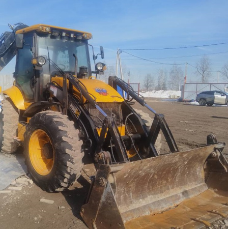 SHANMON 388 Экскаватор-погрузчик 388H — Б/У, 2023 г.