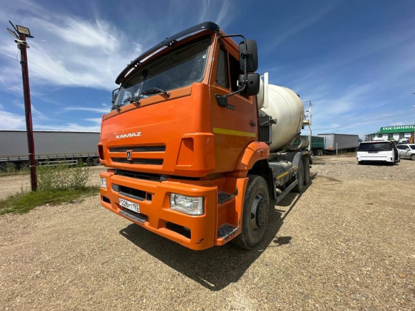 Туймазинский завод автобетоновозов 5814 на шасси КамАЗ 6520 6x4 Автобетоносмеситель 5814Z9 — Б/У, 2023 г.