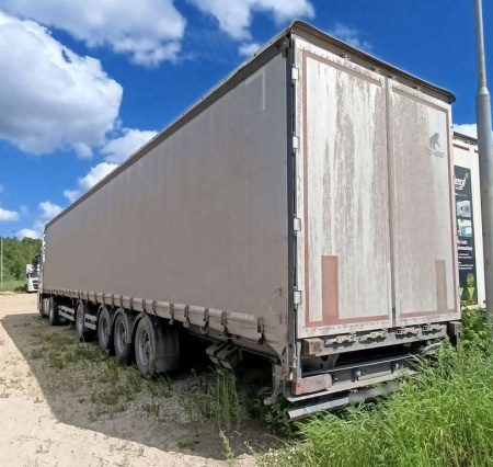 ТОНАР 97882 Полуприцеп шторный — Б/У, 2023 г.