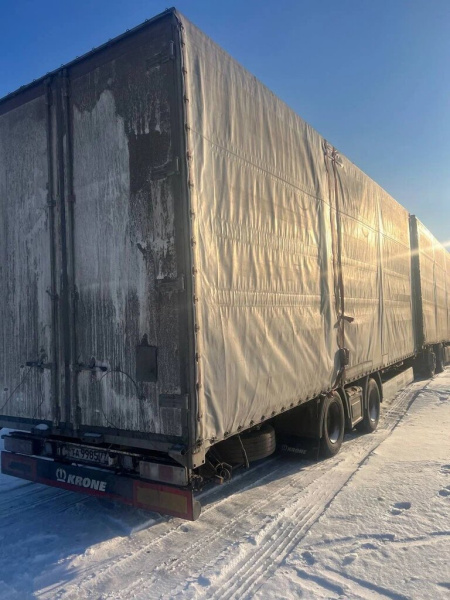 ТТМ-Центр 8723 Прицеп бортовой тентованный 8723N2-2 — Б/У, 2017 г.