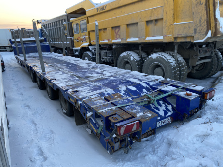 АВТОСПЕЦСЕРВИС 9359 Полуприцеп тяжеловоз 4 оси 935913-0000010 — Б/У, 2023 г.