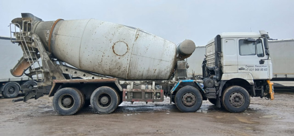 Shacman (Shaanxi) SX 8x4 Автобетоносмеситель SX5318GJBDT326 — Б/У, 2022 г.