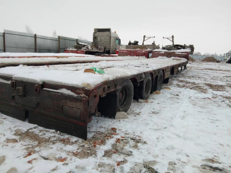 Ютерборг 9852 Полуприцеп тяжеловоз 4 оси 985245 — Б/У, 2024 г.