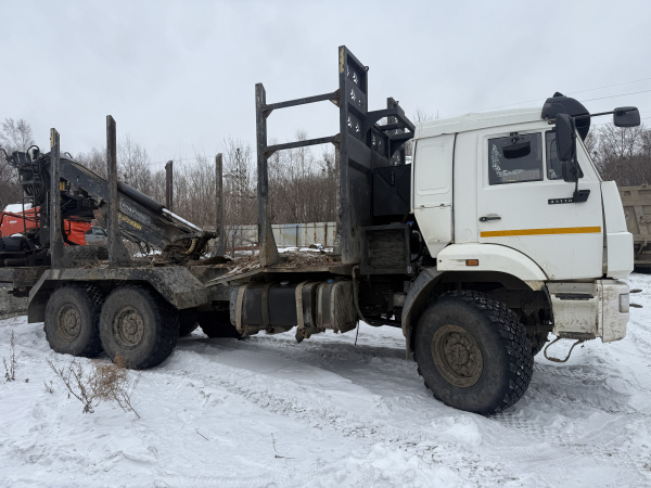 КамАЗ 43118 6x6 Сортиментовоз с КМУ 659108 — Б/У, 2018 г.
