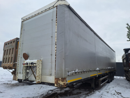 Туймазинский завод автобетоновозов 5885 Полуприцеп шторный 588516 — Б/У, 2022 г.
