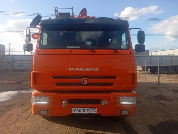 КамАЗ 65115 6x4 Бортовой с КМУ 4303A4-10 — Б/У, 2025 г.
