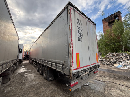 BONUM 9142 Полуприцеп шторный 914296-04 — Б/У, 2023 г.