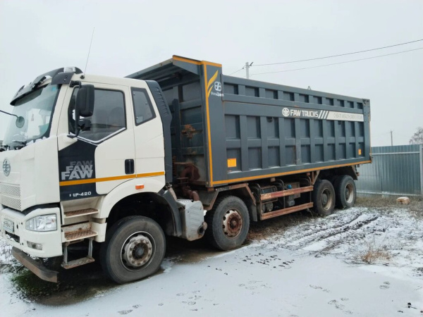 FAW J6 8x4 Самосвал СА3310Р66K24T4E5 — Б/У, 2022 г.