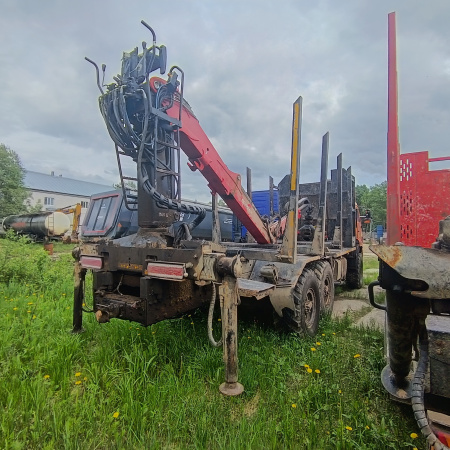КАМАЗ 43118 6x6 Сортиментовоз с КМУ — Б/У, 2022 г.