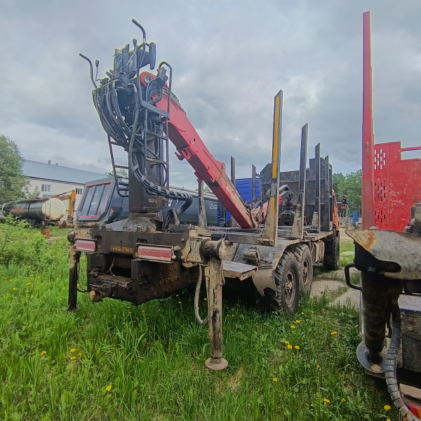 КАМАЗ 43118 6x6 Сортиментовоз с КМУ — Б/У, 2022 г.