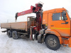 АвтоСтар 6896 на шасси КамАЗ 65115 6x4 Бортовой с КМУ 689642 — Б/У, 2022 г.