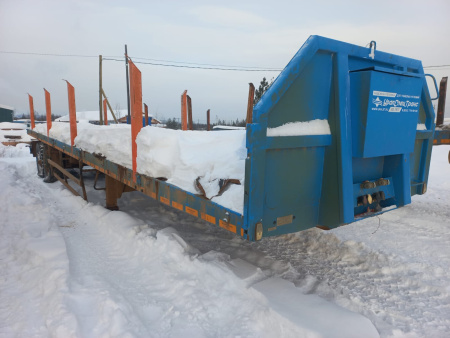 УралСпецТранс 9465 Полуприцеп бортовой 94654L — Б/У, 2022 г.