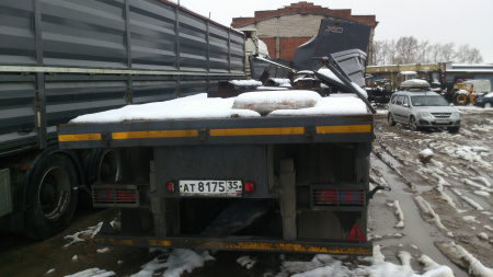 САВ (СпецАвто-Восток) 9318 Полуприцеп тяжеловоз 3 оси 93183RE6 — Б/У, 2023 г.