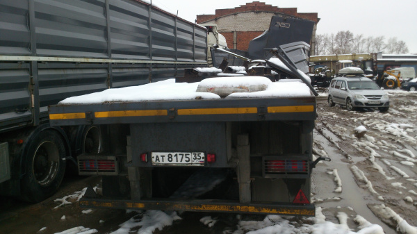 САВ (СпецАвто-Восток) 9318 Полуприцеп тяжеловоз 3 оси 93183RE6 — Б/У, 2023 г.