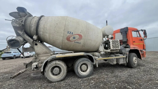 КамАЗ 6520 6x4 Автобетоносмеситель 5814Z9 — Б/У, 2024 г.