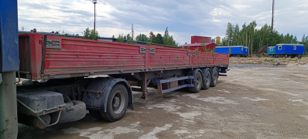 МАЗ 975800 Полуприцеп бортовой — Б/У, 2022 г.