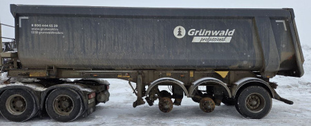 Grunwald 9453 Полуприцеп самосвальный 9453-0000010-50 — Б/У, 2024 г.