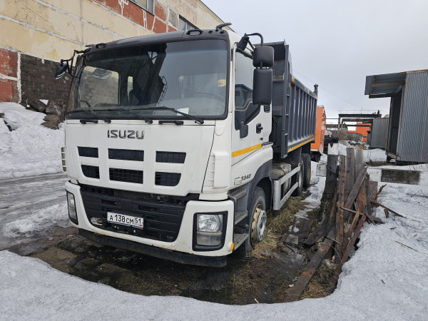 АВТОМАСТЕР 6589* на шасси Isuzu Giga (CYZ) 6x4 Самосвал — Б/У, 2020 г.