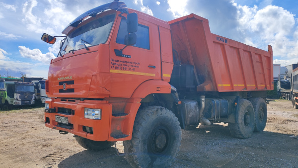 КамАЗ 65222 6x6 Самосвал 65222-53 — Б/У, 2021 г.