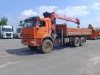 Строительные подъемные машины (СПМ) 732407 на шасси КамАЗ 43118 6x6 Бортовой с КМУ — Б/У, 2022 г.