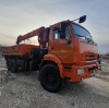 КАМАЗ 43118 6x6 Бортовой с КМУ — Б/У, 2023 г.