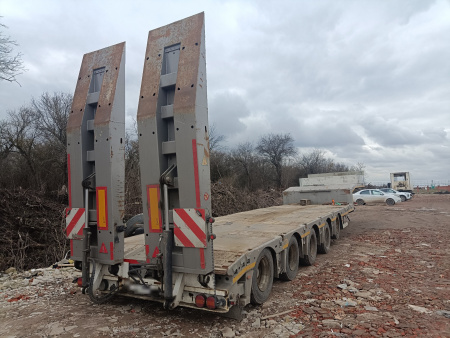 YALCIN 5DDUZ Полуприцеп тяжеловоз 5 оси — Б/У, 2022 г.