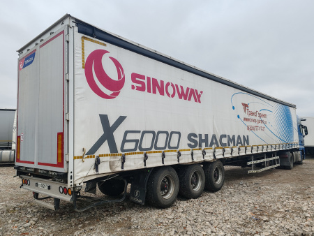 SINOWAY TDZ Полуприцеп шторный TDZ9400XXY — Б/У, 2023 г.