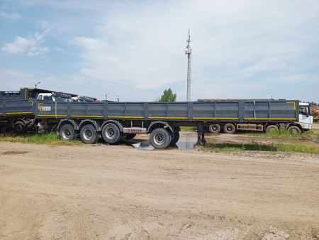ПК ИНТЕРПРИЦЕП 8533 Полуприцеп бортовой 853370 — Б/У, 2024 г.