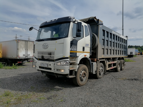 FAW J6 8x4 Самосвал СА3310Р66K24T4E5 — Б/У, 2023 г.