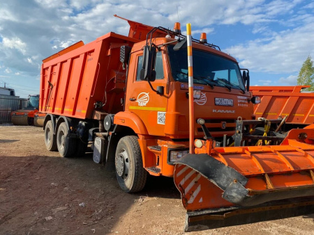 СмолМаш СДК на шасси КамАЗ 6520 6x4 КДМ СДК-6520 — Б/У, 2023 г.