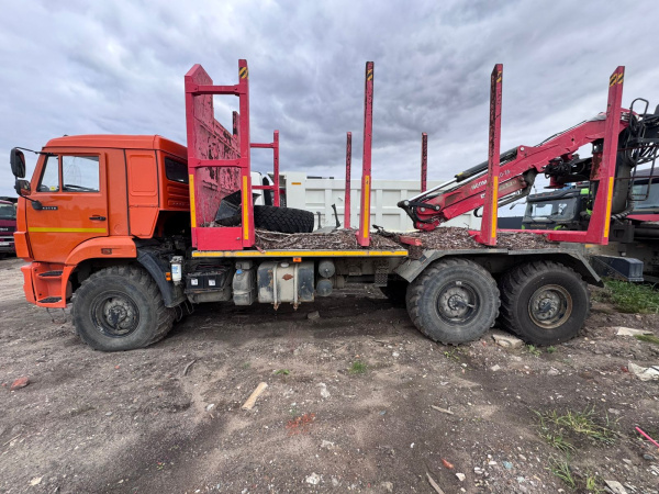 КамАЗ 43118 6x6 Сортиментовоз с КМУ 659108 — Б/У, 2023 г.