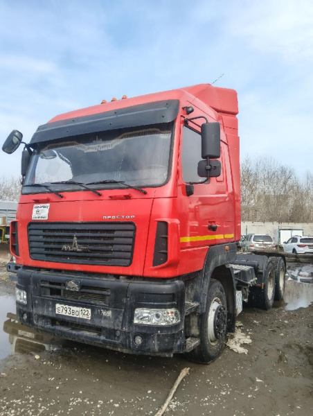МАЗ (Белавтомаз, Могилевтрансмаш) 6430С9-570-012 — Б/У, 2024 г. (Барнаул, 62676 км)
