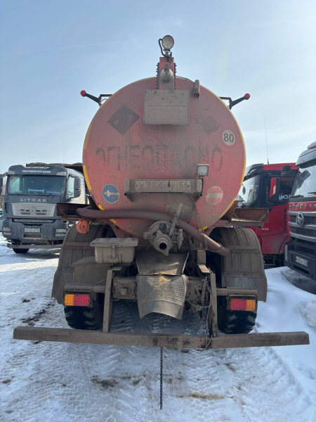 КамАЗ 43118 6x6 Автоцистерна нефтепромысловая 467612-07 — Б/У, 2017 г.